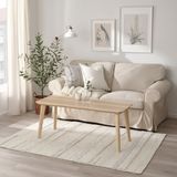 IKEA BRÖNDEN el dokuması halı bej - 30532931