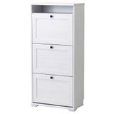 IKEA Brusali Beyaz 61x130 cm Ayakkabı Dolabı