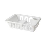 IKEA Bulaşık Sepeti 36X46 cm Beyaz Renk Meridyendukkan Delikli Beyaz Bulaşıklık - YOK
