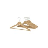IKEA Bumerang ahşap askı donmezco Elbise Giysi Askısı - Naturel Askı 8 Li Paket