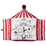IKEA Busenkel 48x37 cm Beyaz Kırmızı Minder