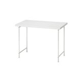 IKEA Çalışma Masası, Beyaz, Uzunluk: 100 cm Genişlik: 60 cm Yükseklik: 73 cm