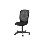 IKEA Çalışma Sandalyesi, Siyah, Kolçaksız, Oyuncu Sandalyesi, Ofis Sandalyesi