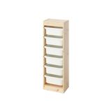 IKEA Çam Çok Amaçlı Saklama Ünitesi, 44x30x91 cm, Beyaz, Çocuk Odası Oyuncak Dolabı 2001019246905