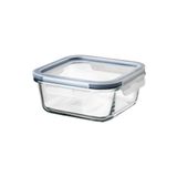 IKEA Cam Saklama Kabı Plastik Kapaklı Kare ( 600 ml )