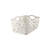 IKEA Çamaşır Sepeti Kırık Beyaz 38 Lt Genişlik: 54 cm Derinlik: 40 cm Yükseklik: 25 cm