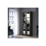 IKEA Camlı Vitrin, Ahşap, Genişlik: 80 cm Derinlik: 35 cm Yükseklik: 190 cm
