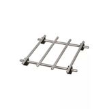 Ikea Çaydanlık Altlığı-Nihale, Paslanmaz Çelik 18X18 Cm Kare Altlık