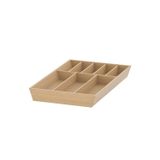 IKEA Çekmece İçi Bölmeli Bambu Kaşıklık 31x49x5,6 Cm İkea Çatal Bıçaklık Ahşap Düzenleyici