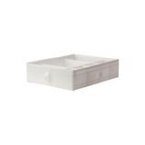 IKEA Çekmece İçi Düzenleyici Bölmeli Kutu, 44x34x11 cm, Katlanır, Beyaz