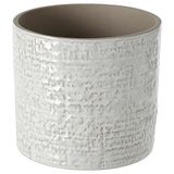 Ikea CHIAFRÖN bitki saksısı, 12 cm, açık hava, beyaz