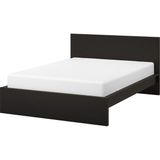 IKEA Çift Kişilik Karyola Iskeleti 140X200 cm Huş - Modern Iskandinav Tarzı Ahşap Yatak Odası Karyolası (Yatak/şilte Hariç) - 140 x 200 cm