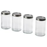 IKEA CITRONHAJ baharat kavanozu cam-paslanmaz çelik - 50553215