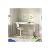 Ikea Çocuk Çalışma Masası, Beyaz, 117X60 Cm, Yükseklik Ayarlı