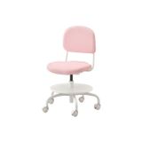 IKEA çocuk çalışma sandalyesi, açık pembe-turkuaz