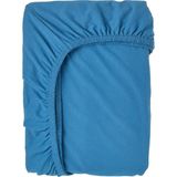 IKEA Çocuk Mavi Lastikli Çarşaf 80X165 cm - Pamuklu Yumuşak Doku - Yatak Çarşafı