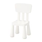IKEA Çocuk Tabure-Sandalyesi Beyaz Renk Çocuk Sandalye-Oturak Masa Oyun Meridyendukkan Sandalyesi P
