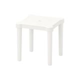 IKEA Çocuk Taburesi, Beyaz, 28x27 cm, Polipropilen Plastik