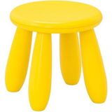 Ikea Çocuk Taburesi Sarı Renk Çocuk Tabure-Oturak Masa Oyun Sandalyesi Polipropilen Plastik Tabure