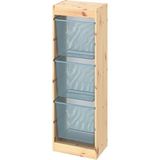 IKEA Çok Renkli Çok Amaçlı Saklama Ünitesi 44X30X91 cm Çocuk Odası Oyuncak Dolabı Düzenleyici