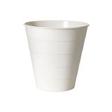 IKEA Çöp Kutusu Çöp Kovası Atık Kağıt Sepeti Yükseklik:28 Cm Çap: 28 Cm Polipropilen Plastik Beyaz