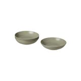 IKEA çukur tabak seti, mat yeşil, 23 cm, 4 adet Stoneware