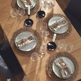 IKEA DANDERYD katlanır mutfak masası beyaz-meşe kaplama - 10516121
