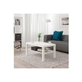 IKEA Dekoratif Mobilya Beyaz Renkli - 55x90 Cm Lack Orta Sehpa