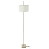 IKEA Dekoratif Yer Lambası 159 cm, Beyaz-Pirinç, E27 Duy Tipi