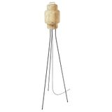 IKEA Doğal Bambu Yer Lambası, 127 cm, E27 Duy Tipi
