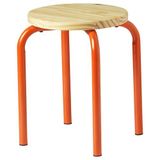 IKEA DOMSTEN tabure turuncu-çam - 30555159