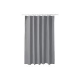 IKEA Duş Perdesi, Gri, 180x200 cm, Halkalı