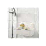 IKEA Duş Sepeti Rafı Vantuzlu Şampuanlık Sabunluk 28x17x17