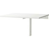 IKEA Duvara Monte Masa 2 Kişilik 75X60 cm - Beyaz - 75 x 60 cm
