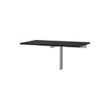 IKEA Duvara Monte Yemek Masası, 120 x 60 cm, Siyah