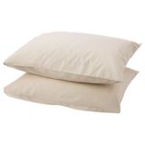 IKEA DVALA 2'li yastık kılıfı bej - 20627798