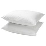 IKEA DVALA 2'li yastık kılıfı beyaz - 10621160