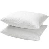 IKEA DVALA Pamuklu 2 Adet Yastık Minder Kılıfı 50x60 cm Beyaz