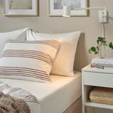 IKEA DVALA tek kişilik çarşaf beyaz - 10357198