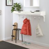 IKEA EKBY ALEX/RAMSHULT çekmeceli duvar rafı beyaz-beyaz - 39290956