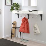 IKEA EKBY ALEX/RAMSHULT çekmeceli duvar rafı beyaz-siyah - 09290953