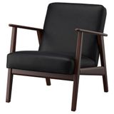 IKEA Ekenaset Jonsbyn Siyah Tekli Koltuk