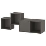 IKEA Eket 2449778594 Koyu Gri Dolap