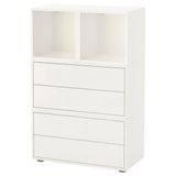 IKEA EKET dolap kombinasyonu beyaz - 39221779