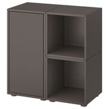 IKEA EKET dolap kombinasyonu koyu gri - 19494469