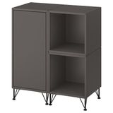 IKEA EKET dolap kombinasyonu koyu gri - 19567502
