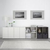 IKEA EKET dolap kombinasyonu koyu gri - 49490752
