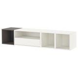 IKEA EKET duvar dolabı kombinasyonu beyaz-koyu gri - 89581000