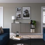 IKEA EKET duvar dolabı kombinasyonu koyu gri - 19494266