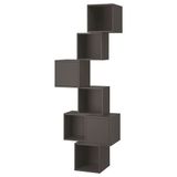 IKEA EKET duvar dolabı kombinasyonu koyu gri - 59189127